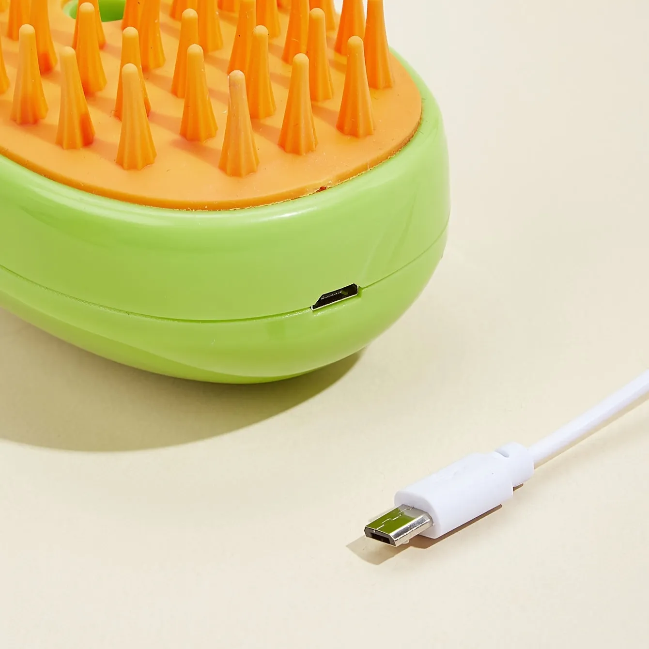 3 in 1 Self Cleaning Cat Massage Comb with USB Charging
