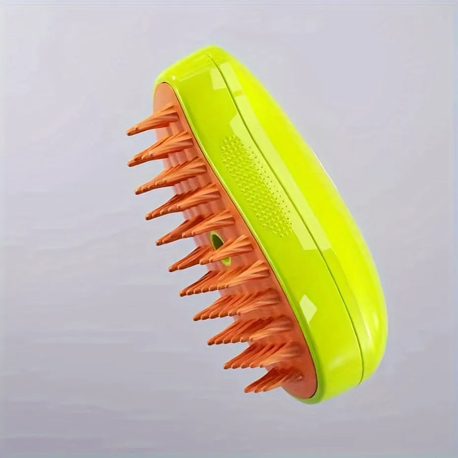 3 in 1 Self Cleaning Cat Massage Comb with USB Charging