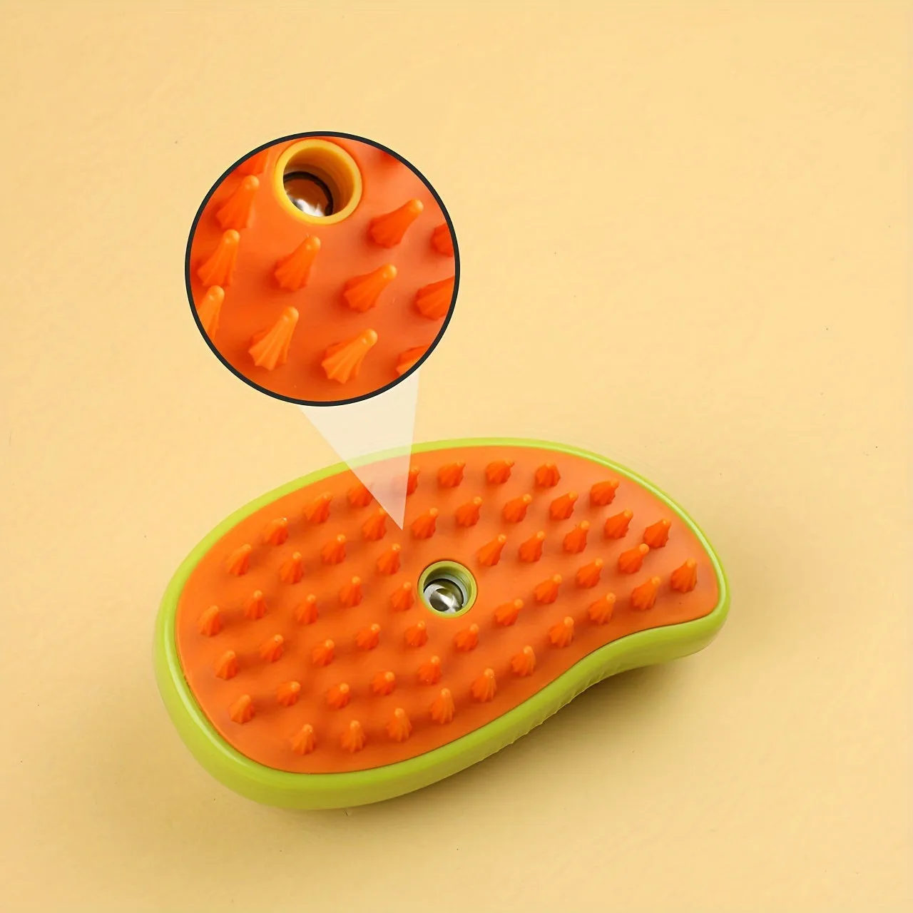3 in 1 Self Cleaning Cat Massage Comb with USB Charging