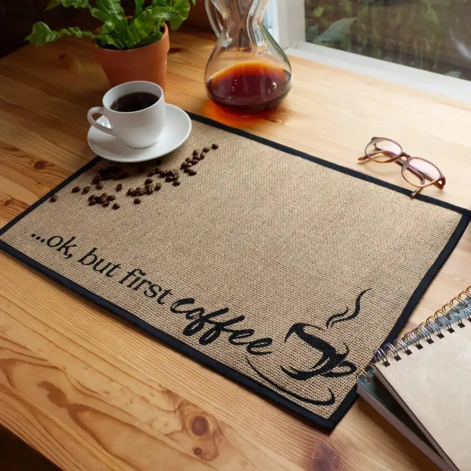 Anti Slip Dish Drying Mat5755-Coffee