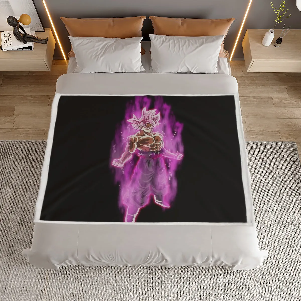 Awesome Goku Black Dragon Ball Z Kids Household Warm Blanket