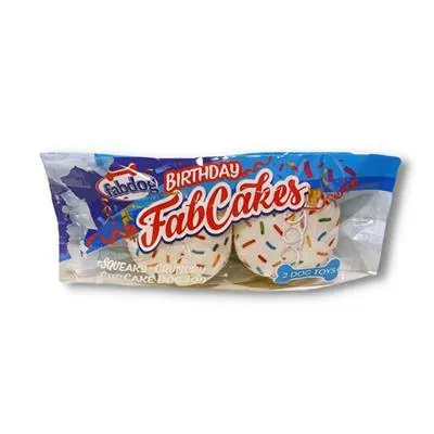Birthday FabCakes from Fabdog