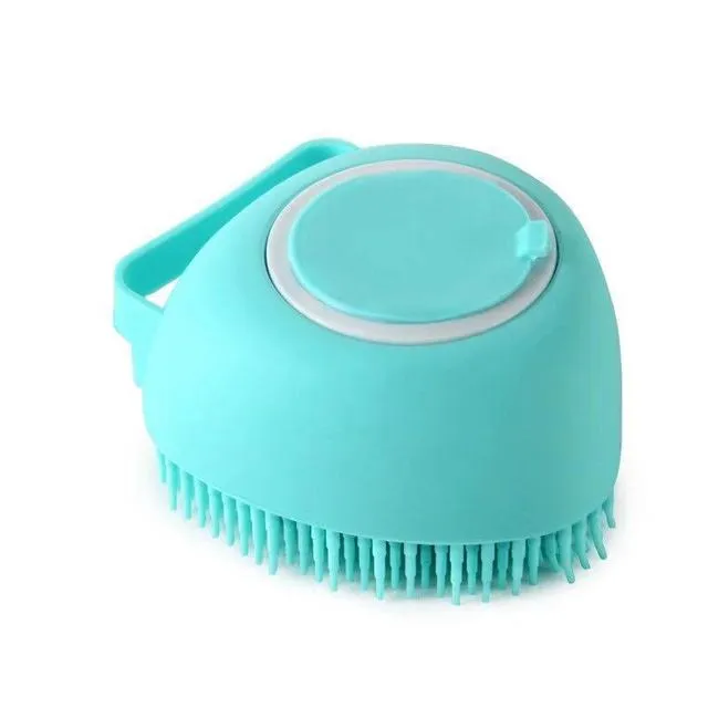 Cat and dog silicone bath brush massage care soft Pet Grooming