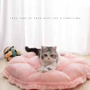 Cushion litter mat calming bed
