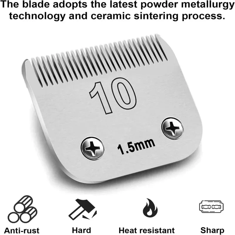 Detachable Steel Pet Clipper Blade
