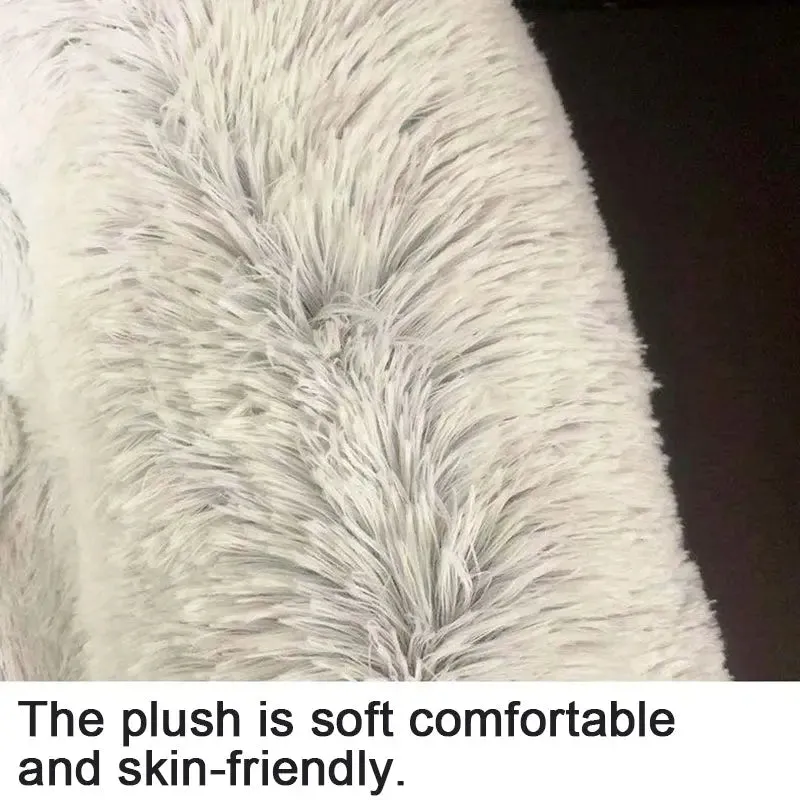 Dog Sofa & Bed Mat - Plush Cover