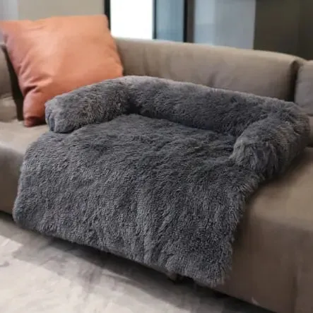 Dog Sofa & Bed Mat - Plush Cover