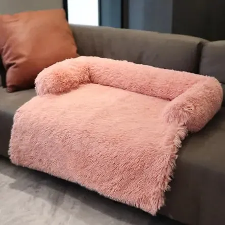 Dog Sofa & Bed Mat - Plush Cover