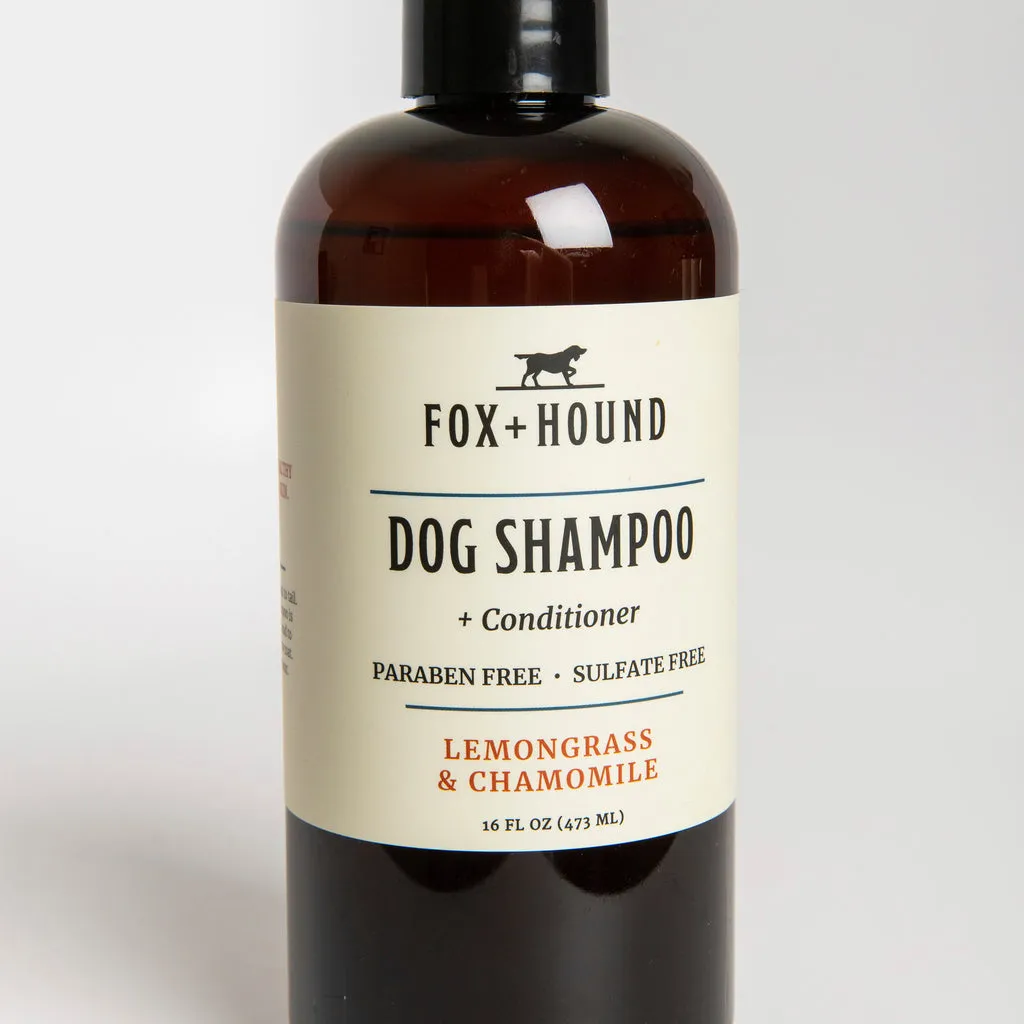 Fox and Hound's Lemongrass & Chamomile Dog Shampoo   Conditioner