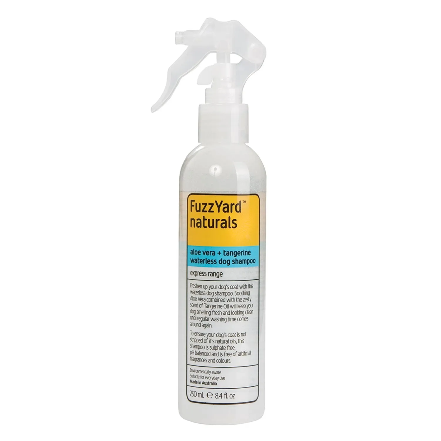 FuzzYard Aloe Vera and Tangerine Waterless Shampoo 250ml