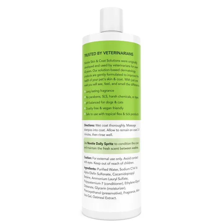 Nootie Soothing Aloe & Oatmeal, Cucumber Melon 16-oz, Pet Shampoo