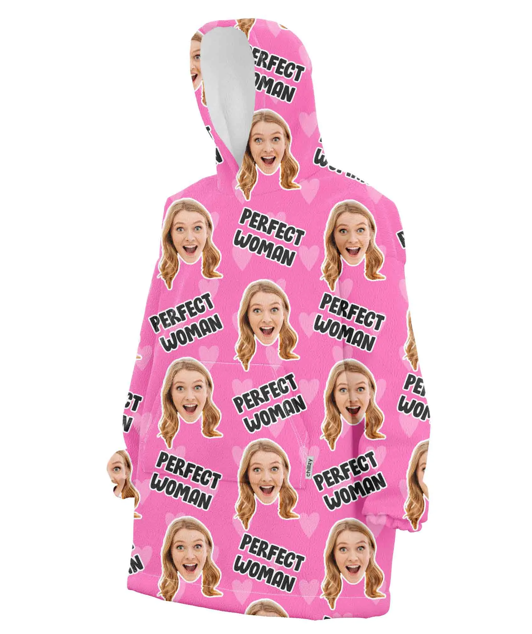 Perfect Woman Hoodie Blanket