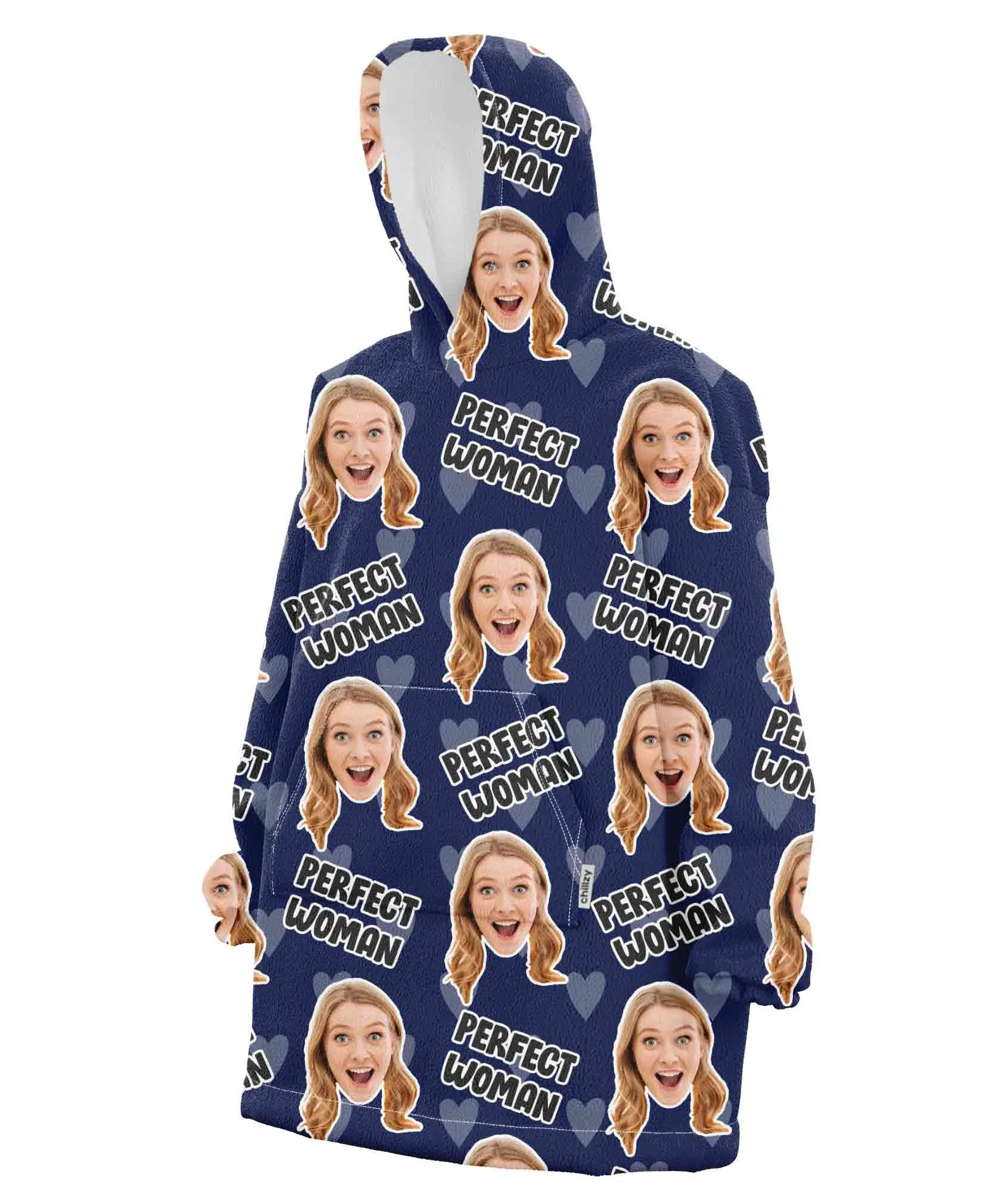Perfect Woman Hoodie Blanket