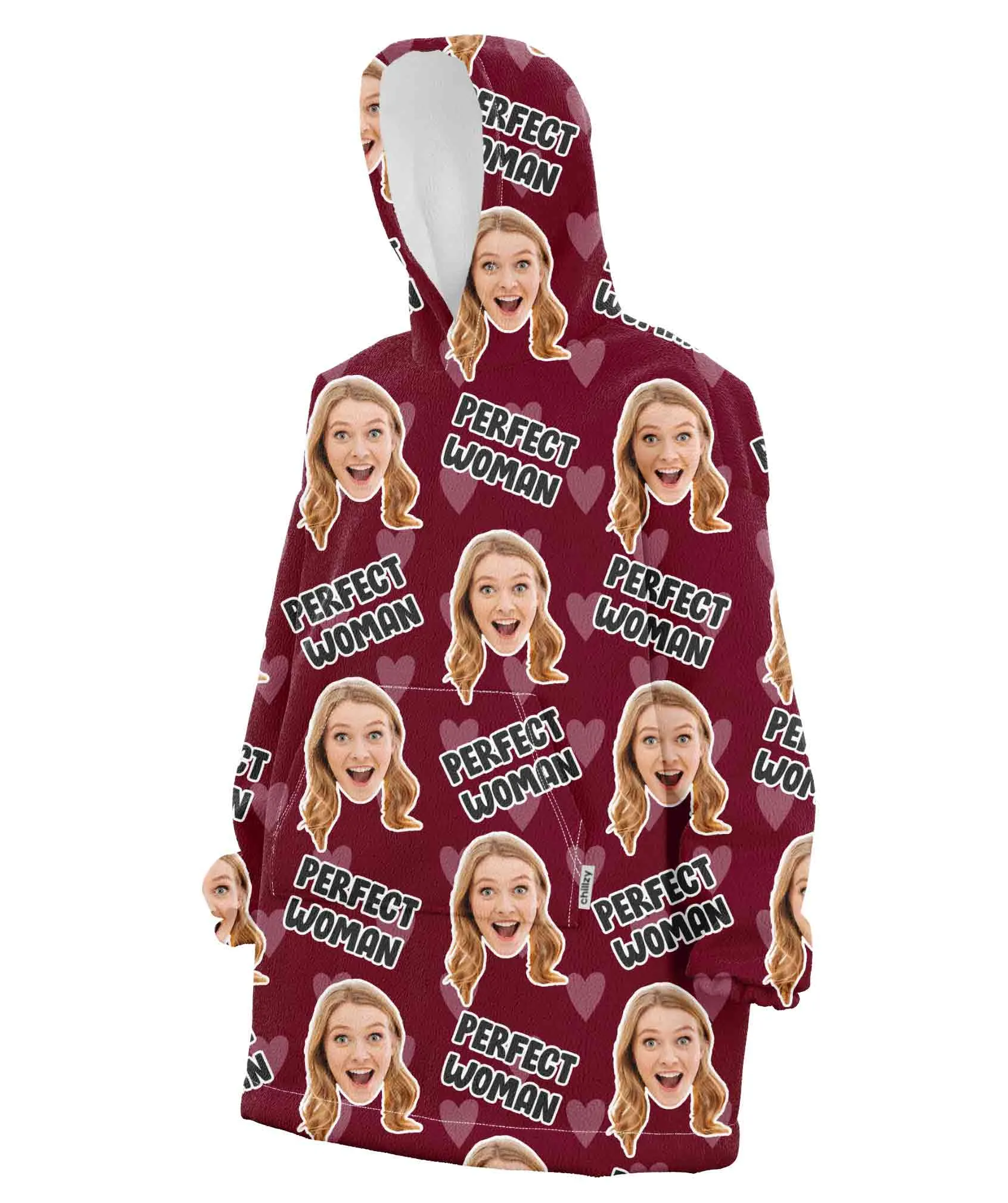 Perfect Woman Hoodie Blanket