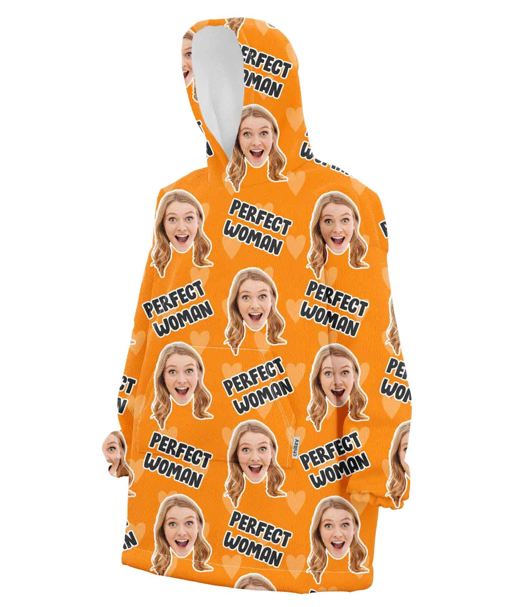 Perfect Woman Hoodie Blanket