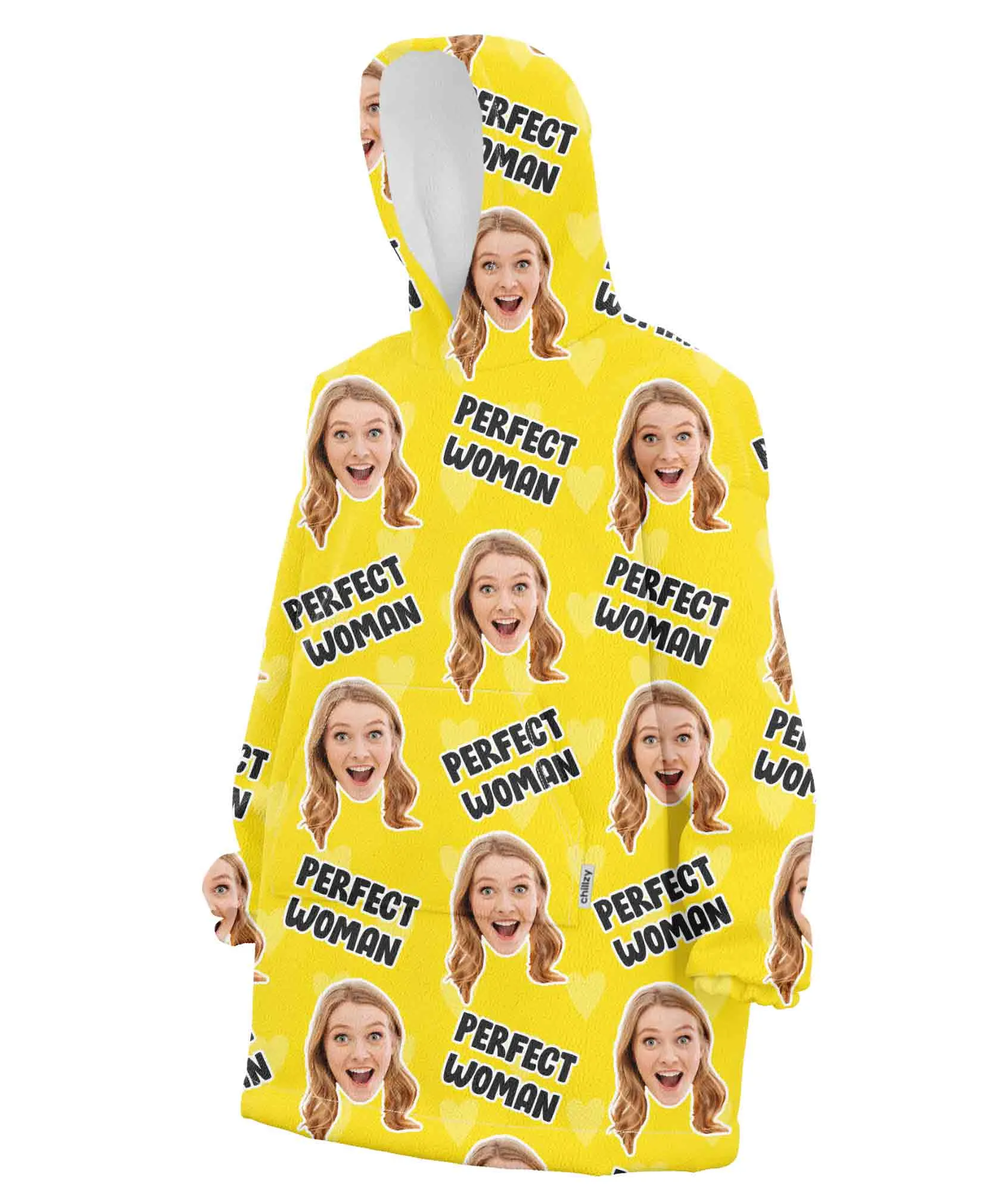 Perfect Woman Hoodie Blanket