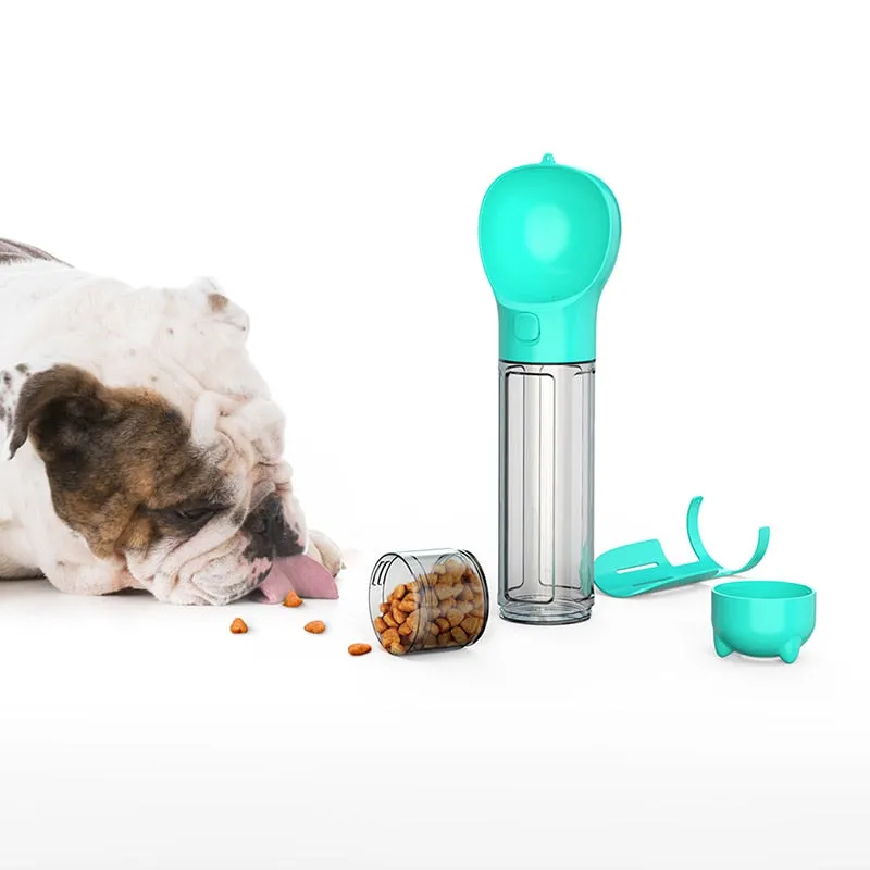 "PetPal™ Deluxe Portable Pet Feeding Bowl"