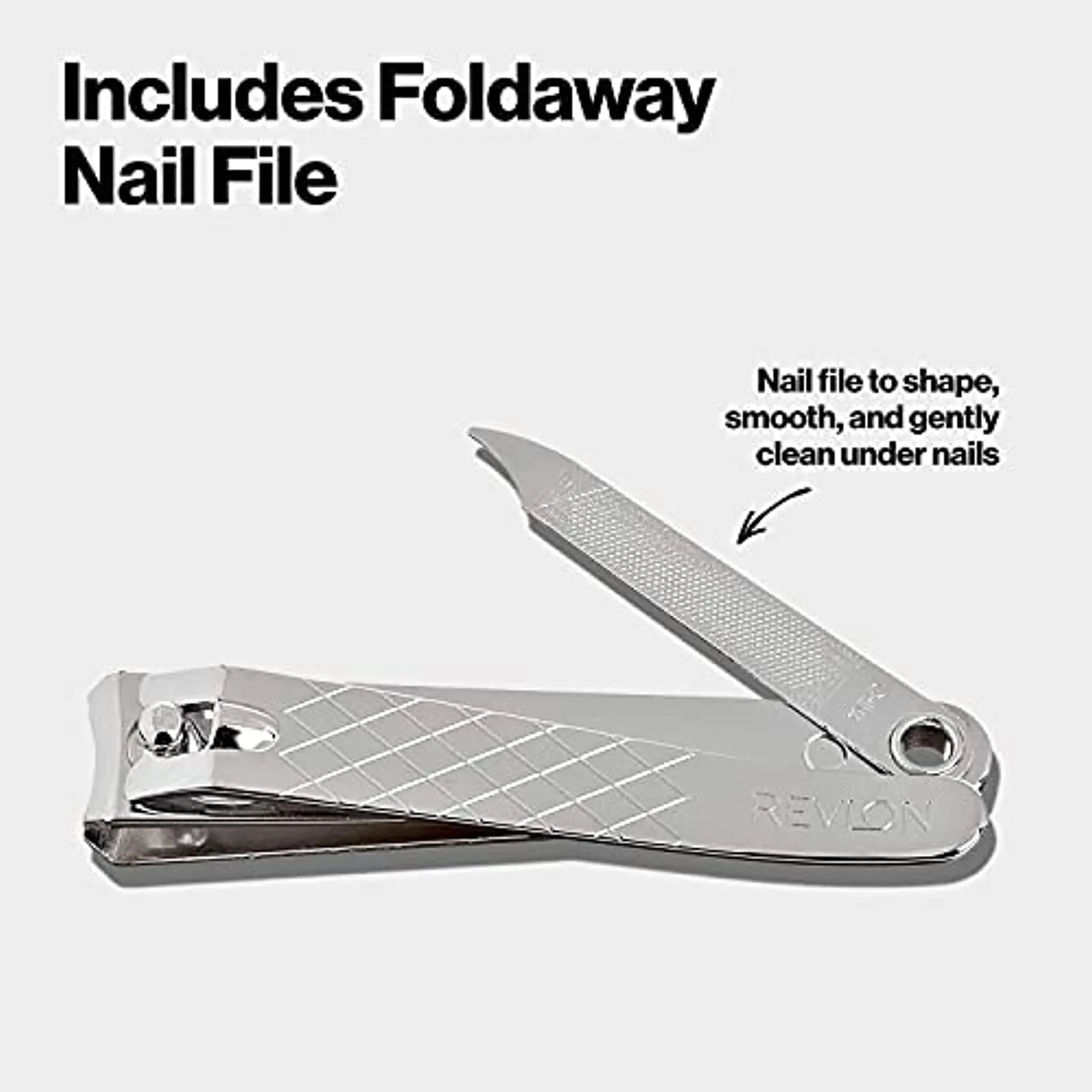 Revlon Toenail Clipper, Curved Blade