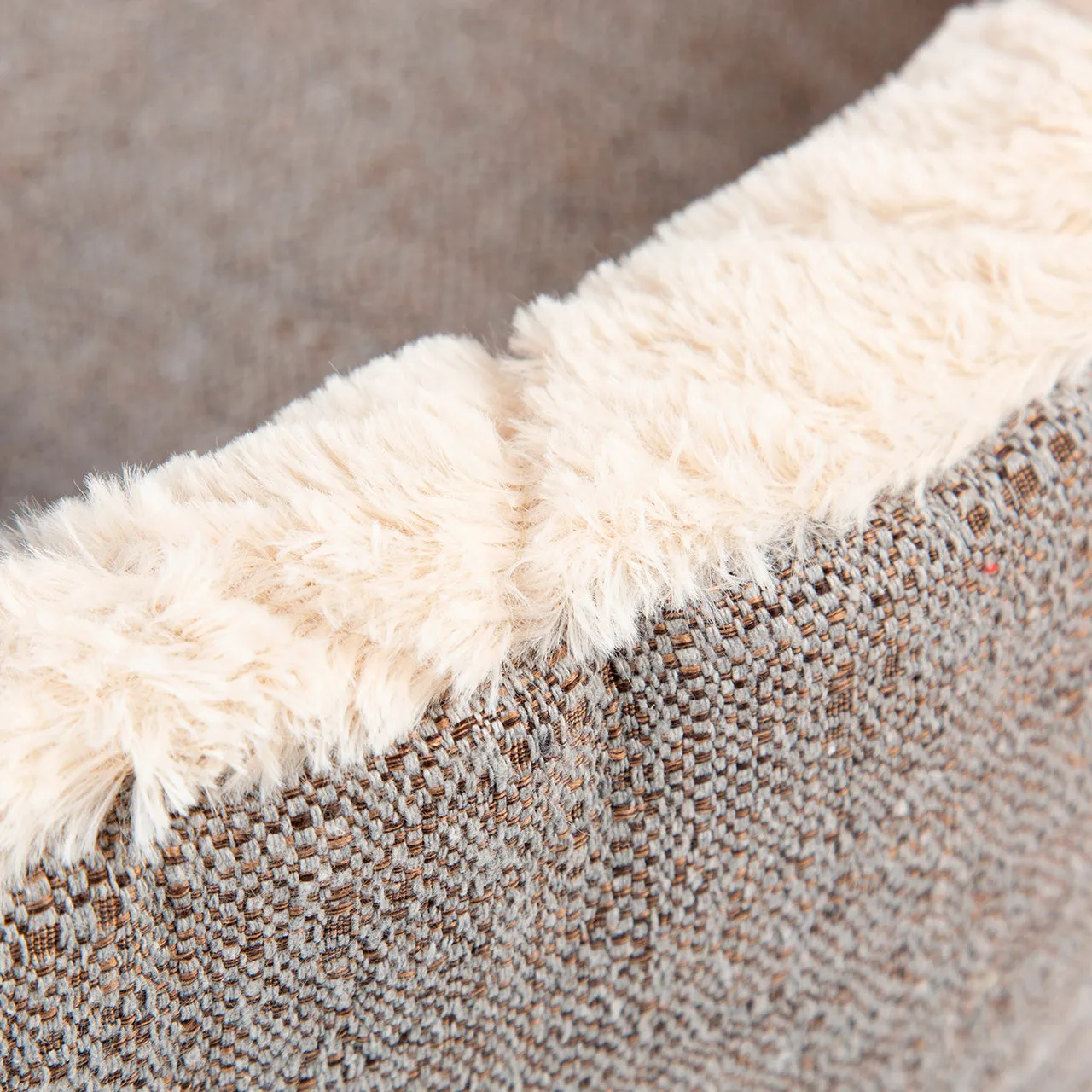 Scruffs - Woodlands Oval Bed Grey (55cm)