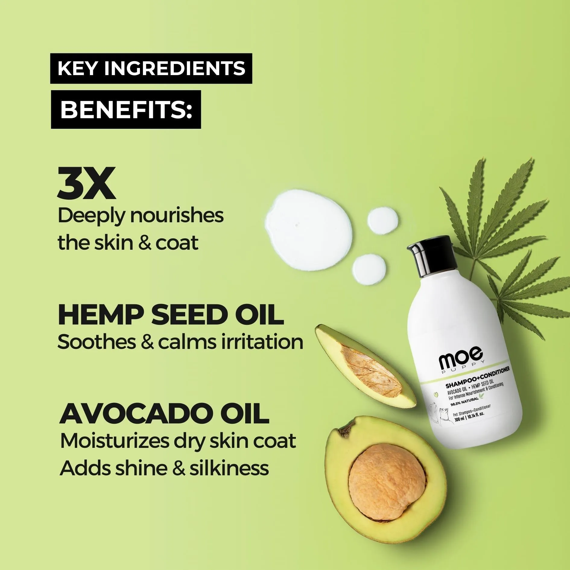 Shampoo Conditioner & Xtra Nourish Pet Shampoo Combo