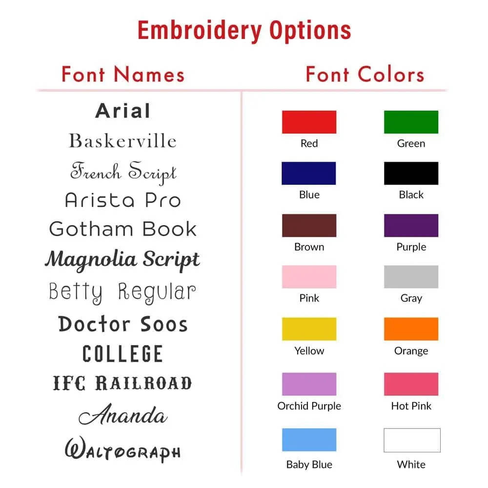 Solid Hammock Back Seat Cover - Personalized