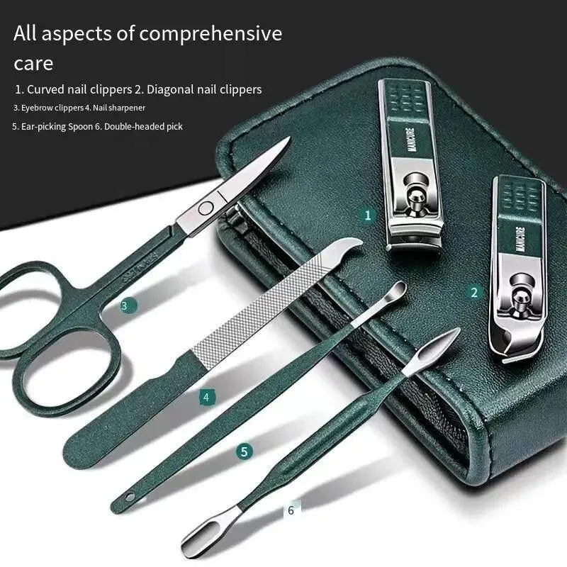 Special Nail Clippers Manicure Tools 6 Piece Portable or