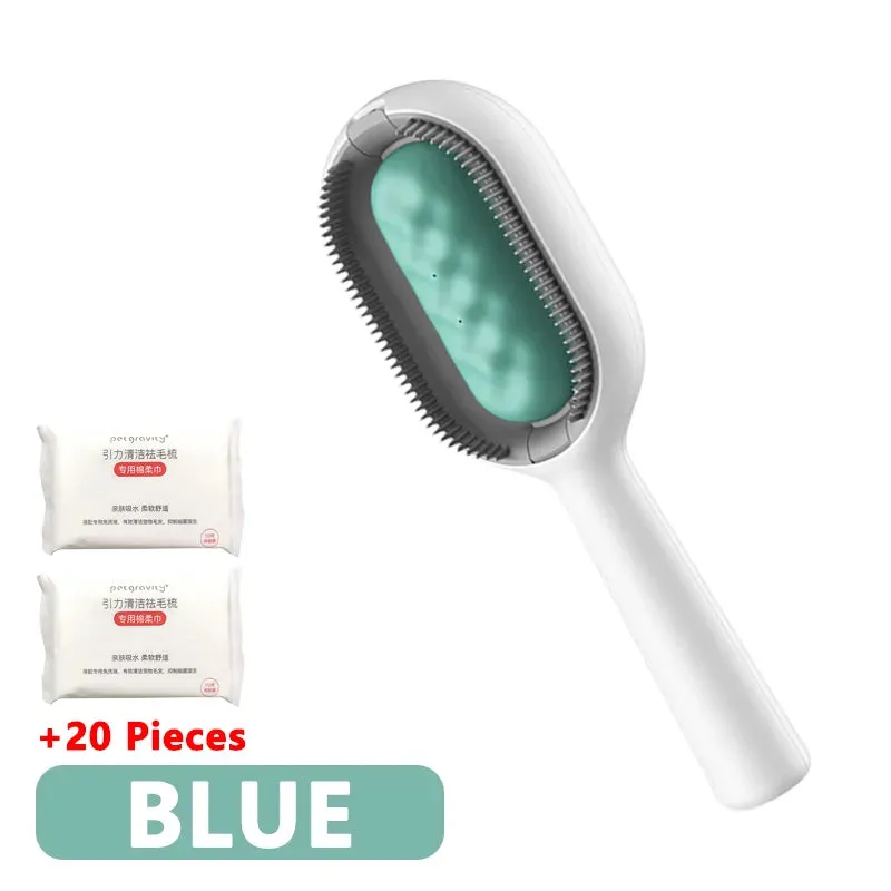 TEEK - 3-in-1 Cat Hair Remover Brush