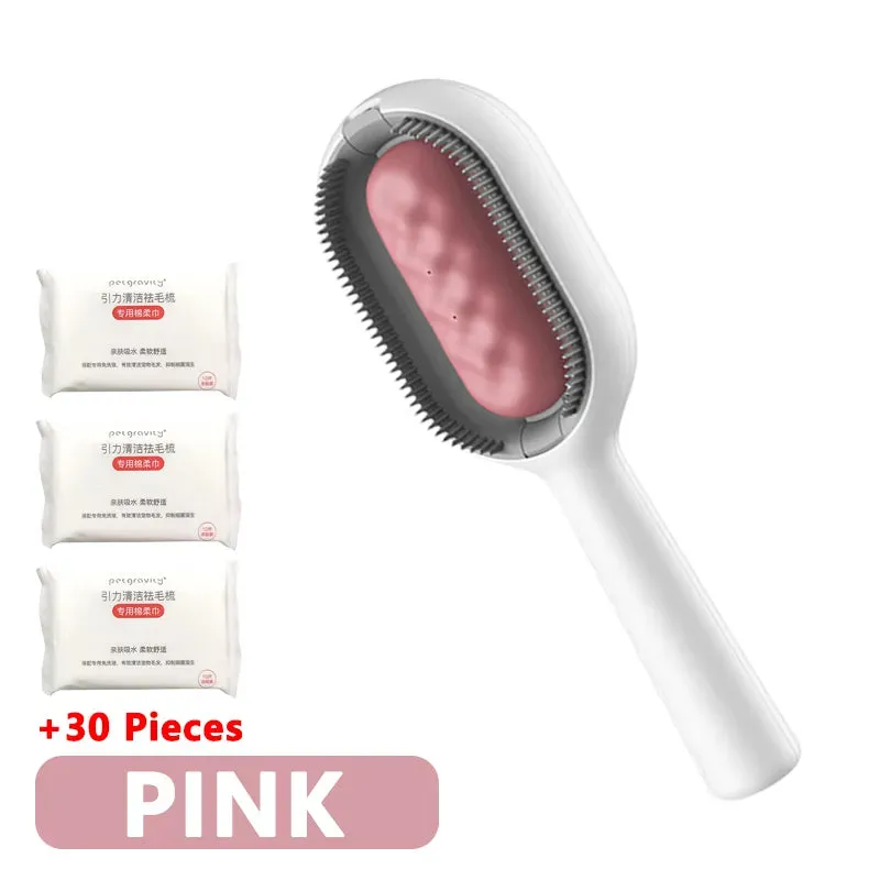 TEEK - 3-in-1 Cat Hair Remover Brush