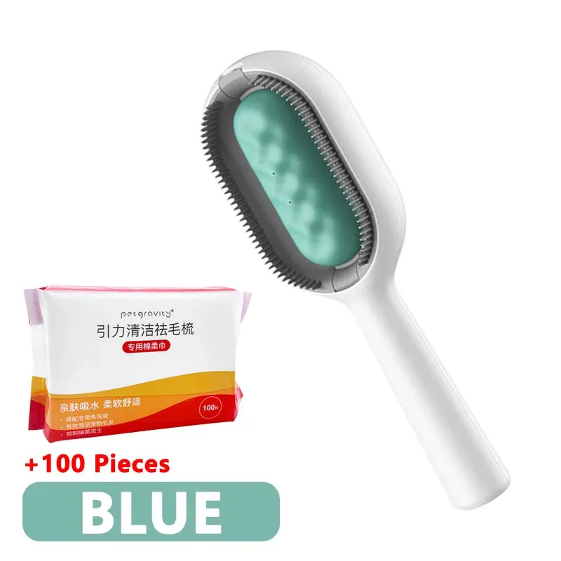 TEEK - 3-in-1 Cat Hair Remover Brush