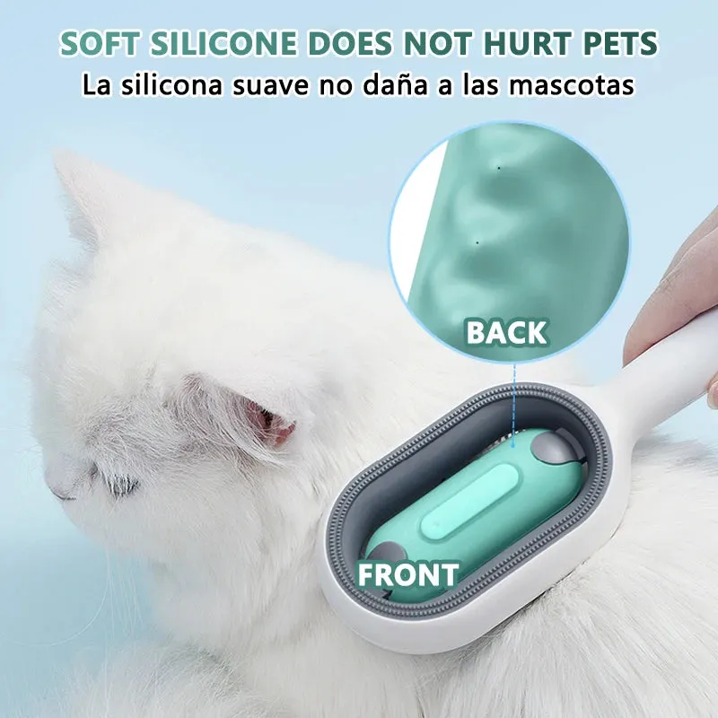 TEEK - 3-in-1 Cat Hair Remover Brush