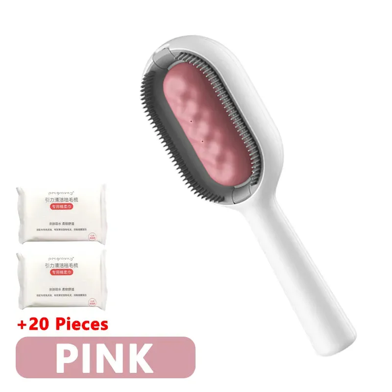 TEEK - 3-in-1 Cat Hair Remover Brush