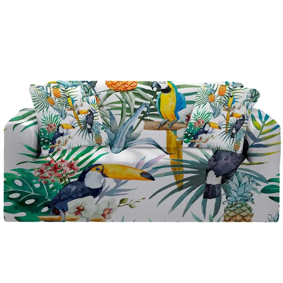 Tropical Rainforest Couch Cover